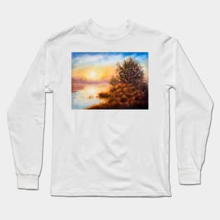 Tranquil sunrise Long Sleeve T-Shirt